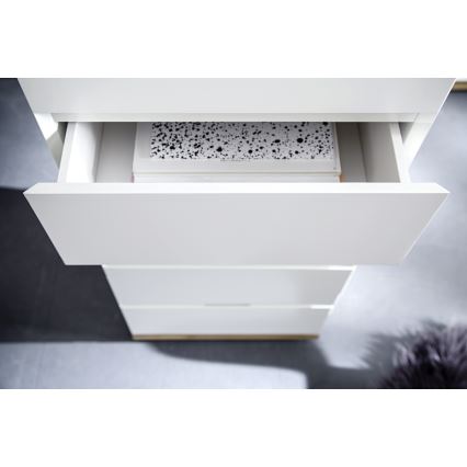 Cassettiera ARVI bianca/rovere