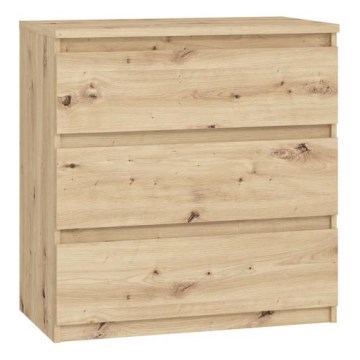 Cassettiera con cassetti MAO in rovere artisan