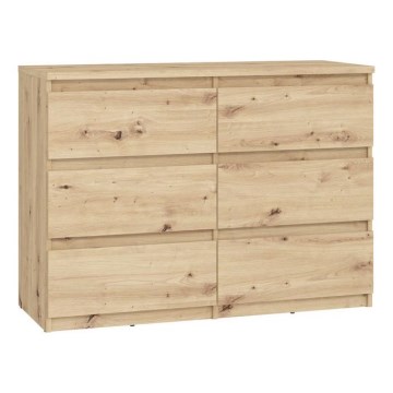 Cassettiera con cassetti MAO rovere artisan