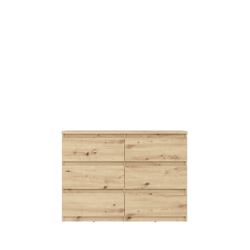 Cassettiera con cassetti MAO rovere artisan