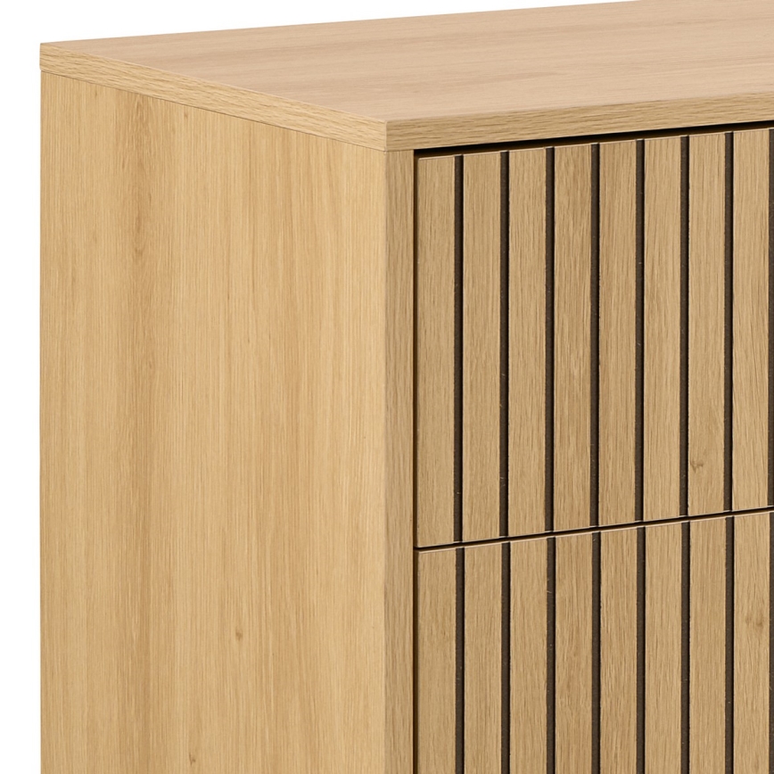 Cassettiera con cassetti OLIVIA in rovere