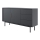 Cassettiera ELI 154x82x39 cm nera