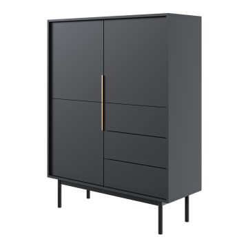 Cassettiera ELI nera