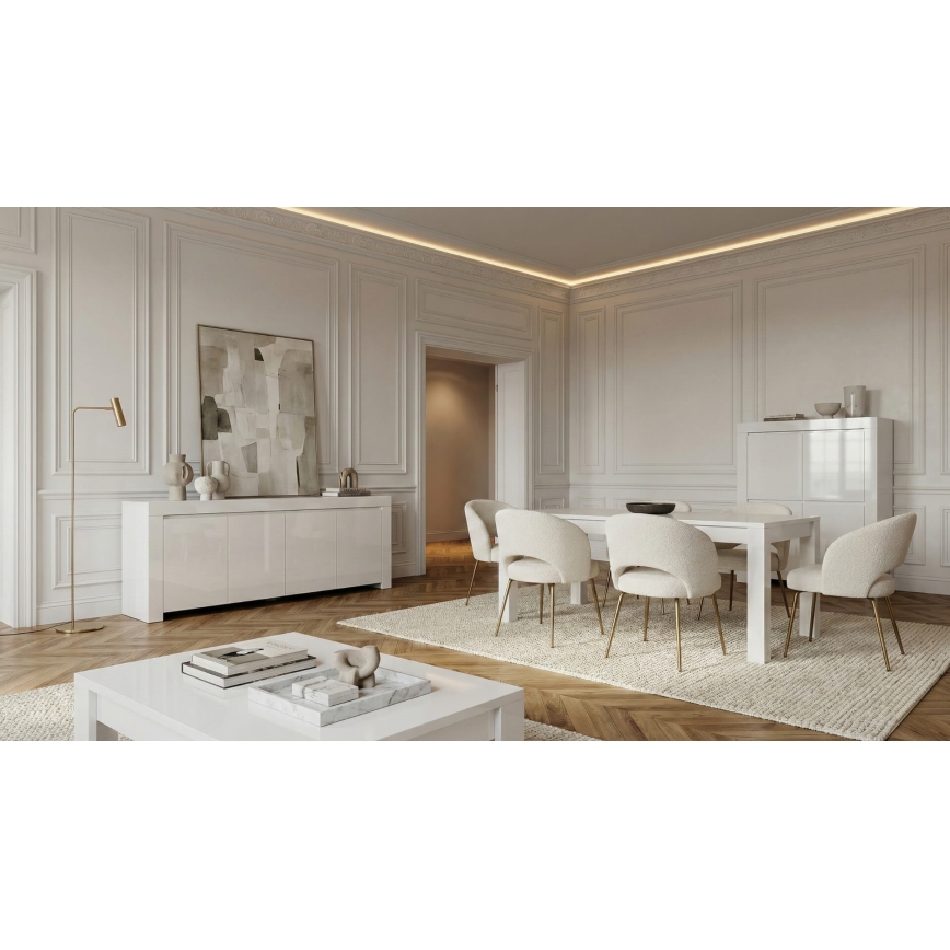 Cassettiera FINERA bianca