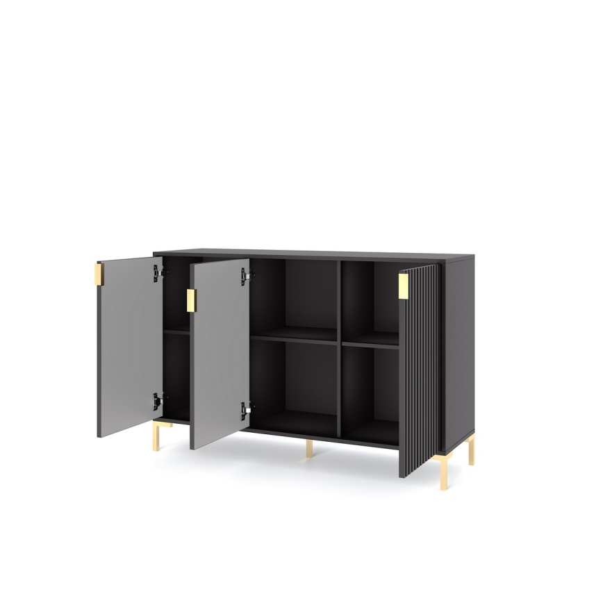 Cassettiera FLOP nera