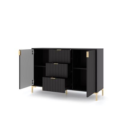 Cassettiera FLOP nera