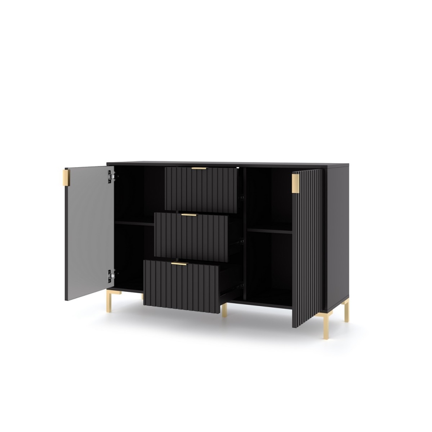 Cassettiera FLOP nera