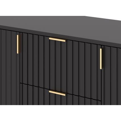Cassettiera FLOP nera