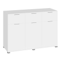 Cassettiera HOPE 120x78x35 cm, bianca