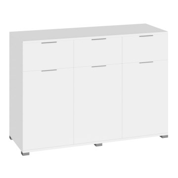 Cassettiera HOPE 120x78x35 cm, bianca