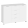 Cassettiera HOPE 120x78x35 cm bianca