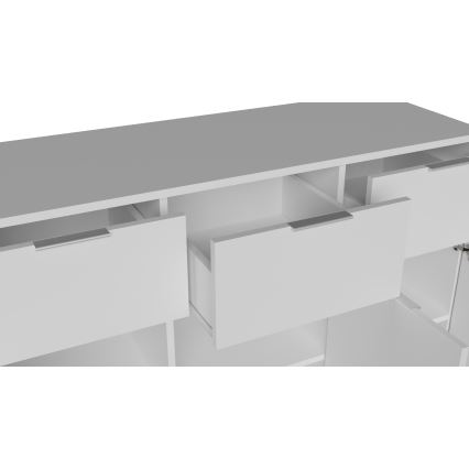 Cassettiera HOPE 80x78x35 cm bianca