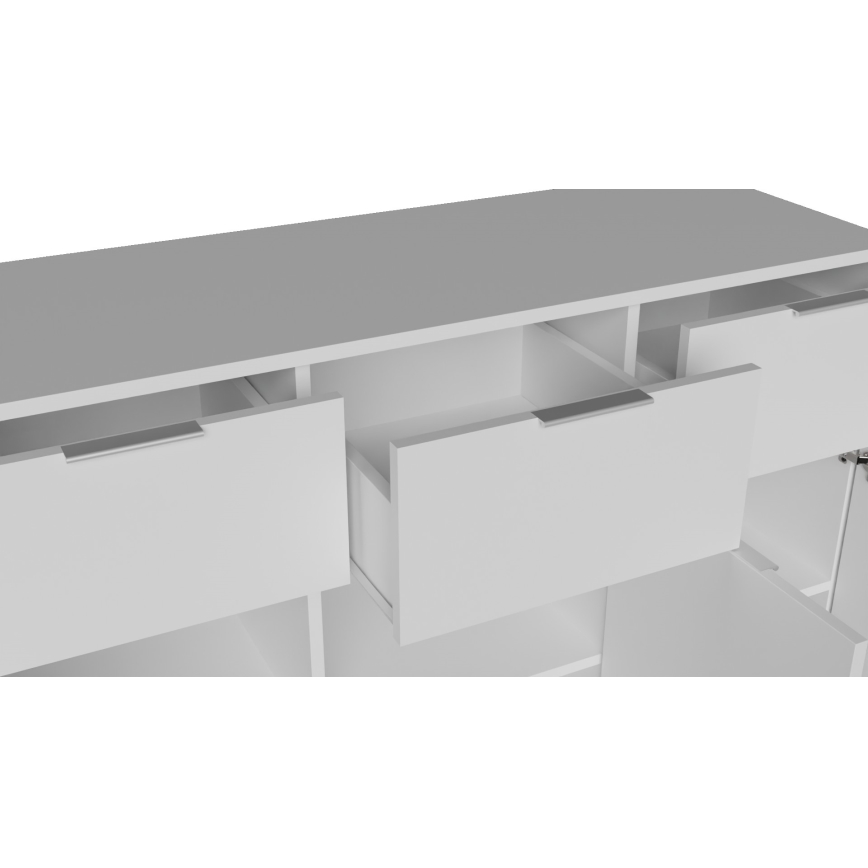 Cassettiera HOPE 80x78x35 cm bianca