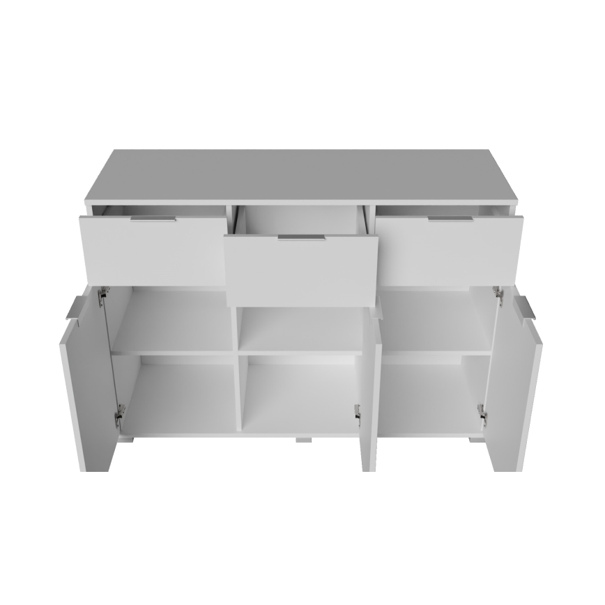 Cassettiera HOPE 80x78x35 cm bianca