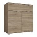 Cassettiera HOPE 80x78x35 cm rovere Sonoma