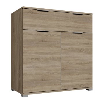 Cassettiera HOPE 80x78x35 cm rovere sonoma