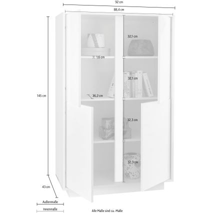 Cassettiera IDEA bianca