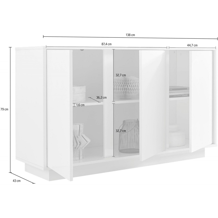 Cassettiera IDEA bianca