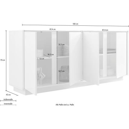 Cassettiera IDEA bianca