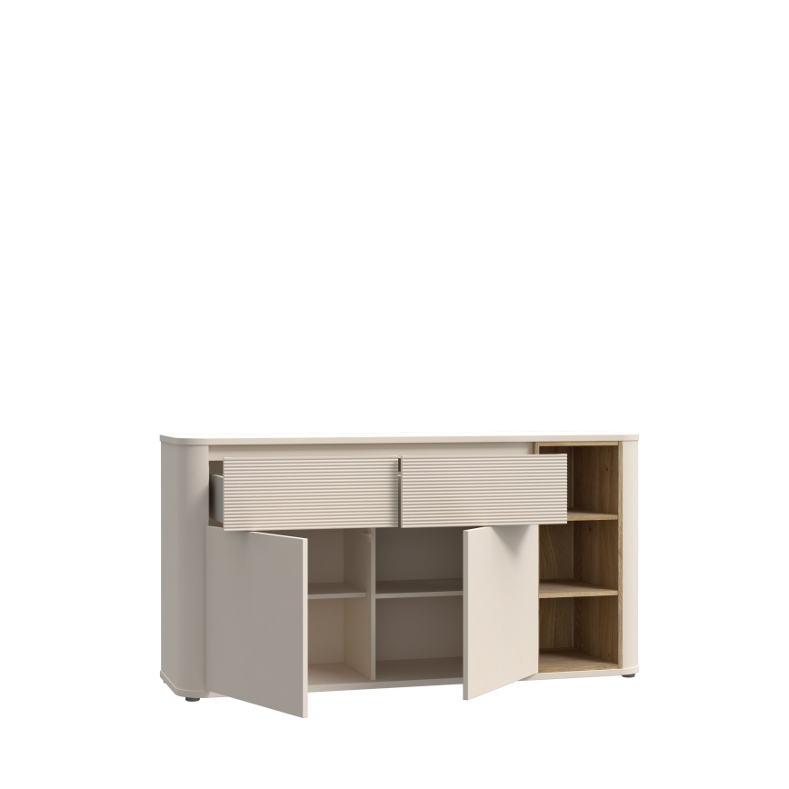 Cassettiera INAR beige/rovere