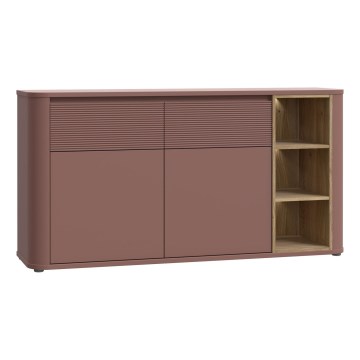 Cassettiera INAR marrone/rovere