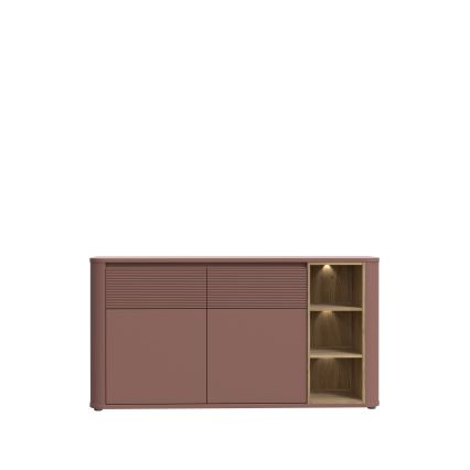 Cassettiera INAR marrone/rovere