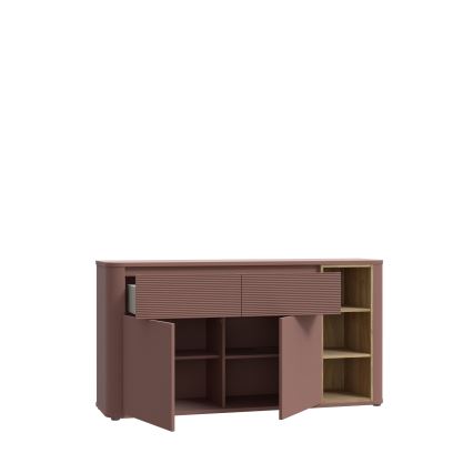 Cassettiera INAR marrone/rovere