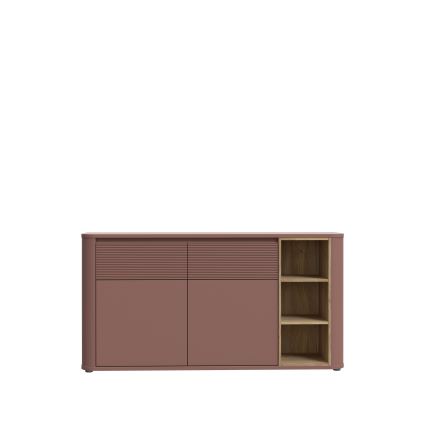 Cassettiera INAR marrone/rovere