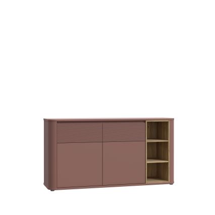 Cassettiera INAR marrone/rovere