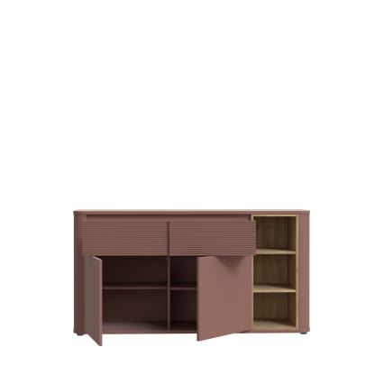 Cassettiera INAR marrone/rovere