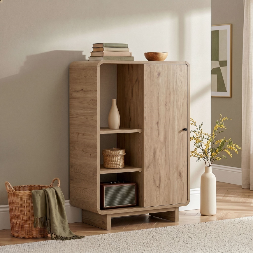 Cassettiera KABIN 70x110x34 cm rovere