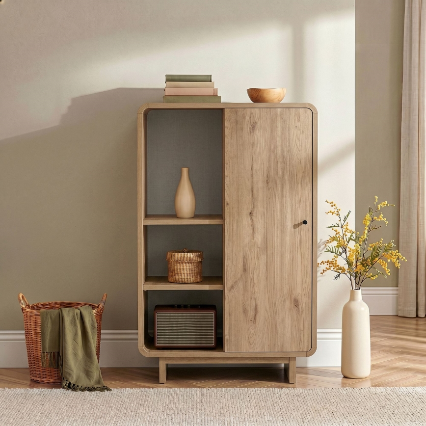 Cassettiera KABIN 70x110x34 cm rovere