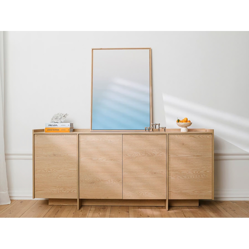 Cassettiera KEMI 200x90x38 rovere Cremona