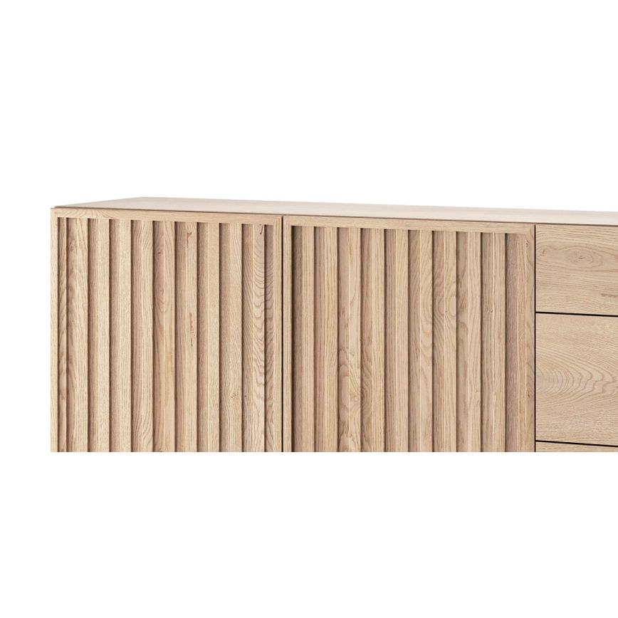 Cassettiera KIOTO 159x84x37 cm in rovere Cremona
