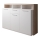 Cassettiera LEBY rovere sonoma/bianco