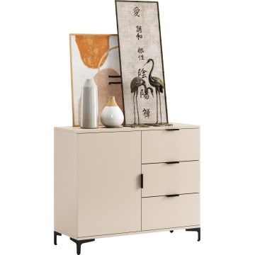 Cassettiera LORA beige con cassetti