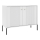 Cassettiera LUE 104x39 cm bianca/nera