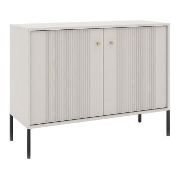 Cassettiera LUE beige/nera