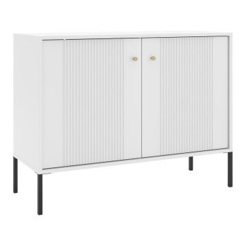 Cassettiera LUE bianco/nero