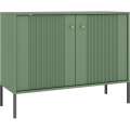 Cassettiera LUE verde/nera