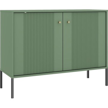 Cassettiera LUE verde/nera