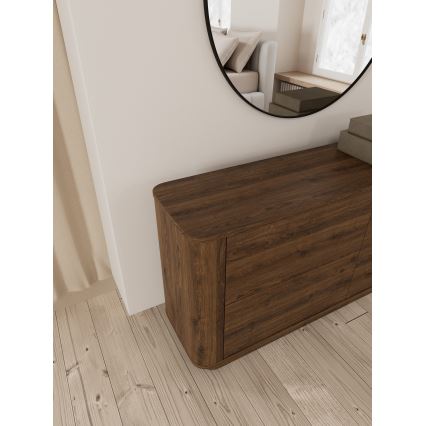 Cassettiera MADERA 160x75 cm rovere