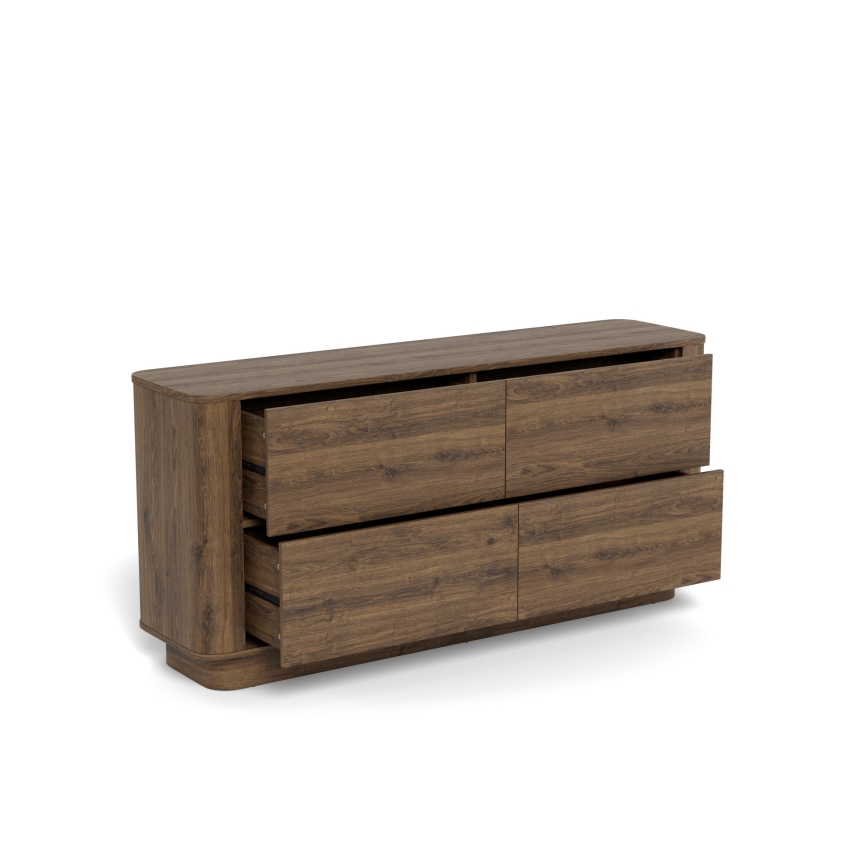Cassettiera MADERA 160x75 cm rovere