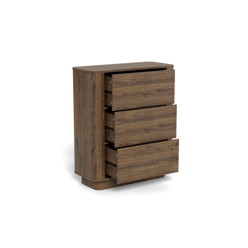 Cassettiera MADERA 90x107 cm rovere