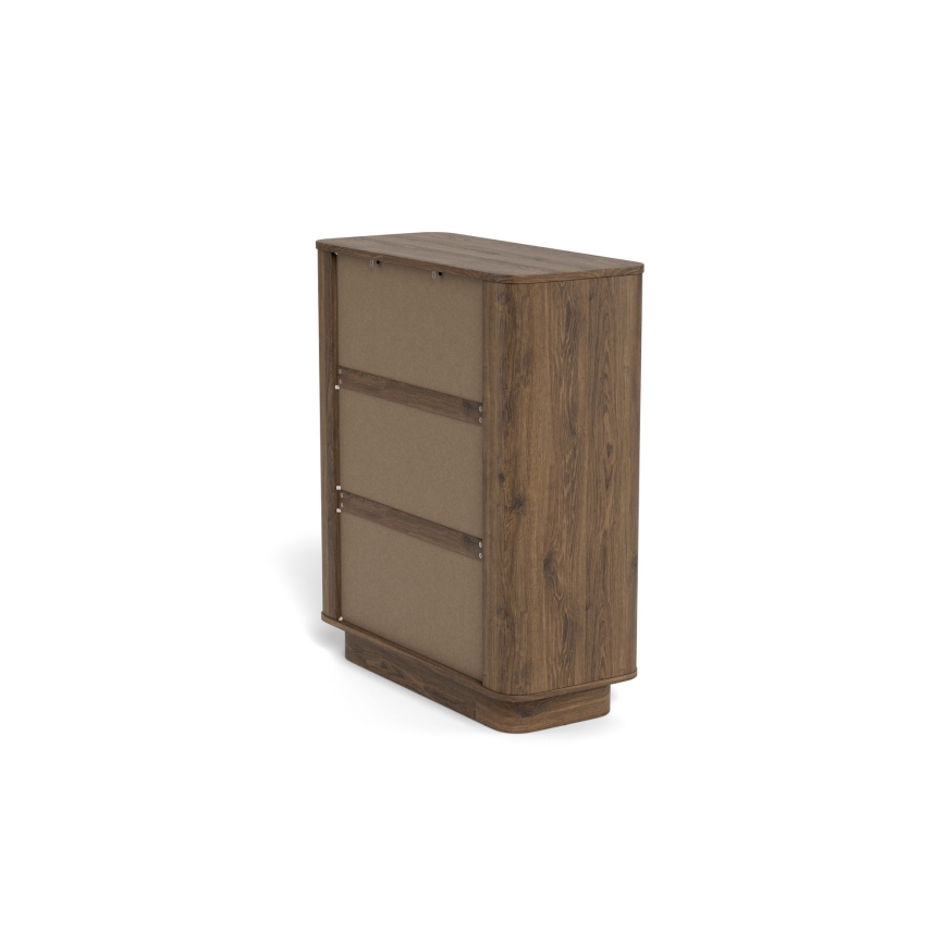 Cassettiera MADERA 90x107 cm rovere