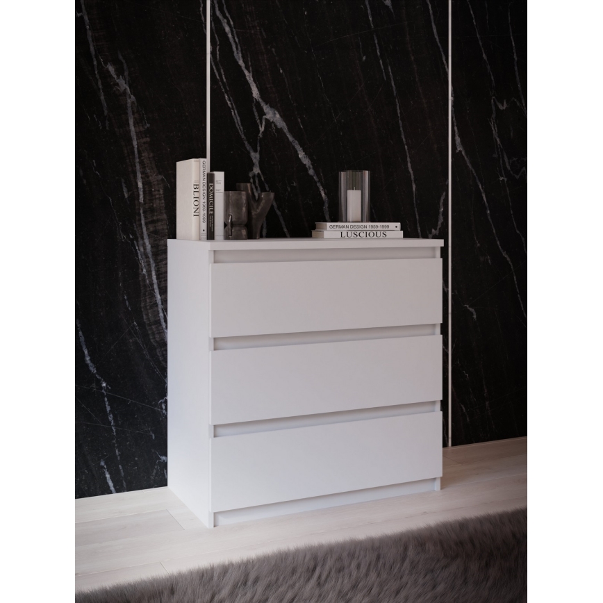 Cassettiera MAO bianca