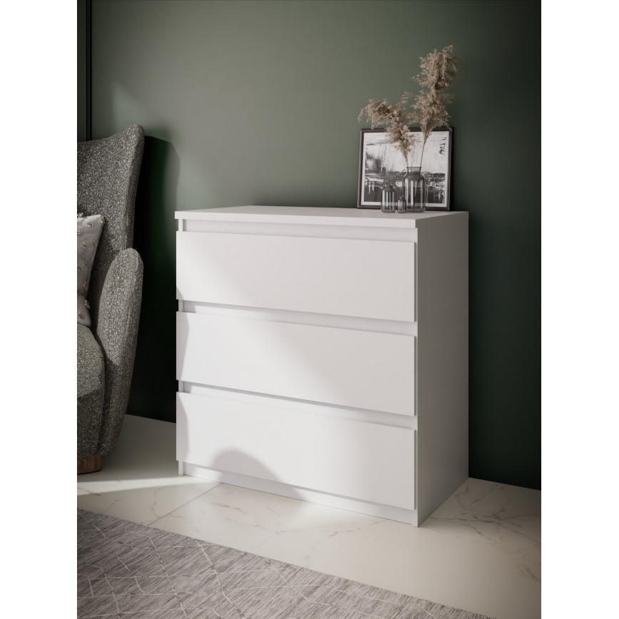 Cassettiera MAO bianca