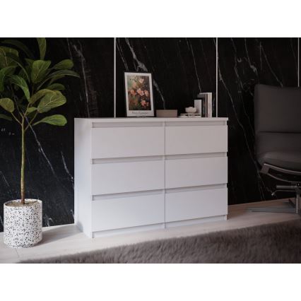 Cassettiera MAO bianca