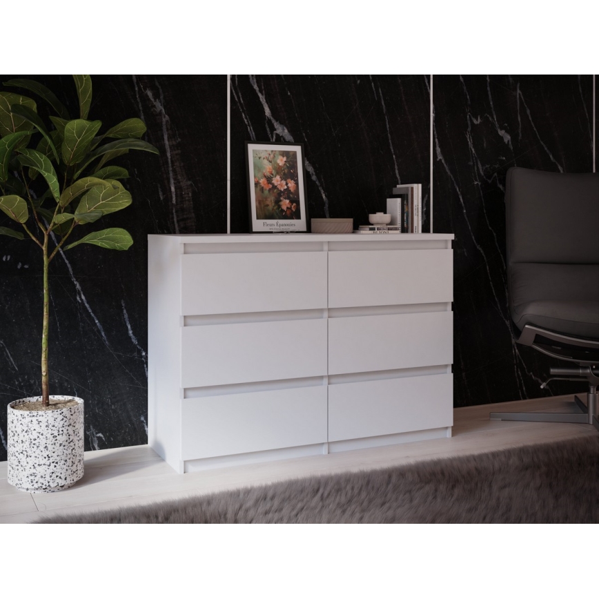 Cassettiera MAO bianca