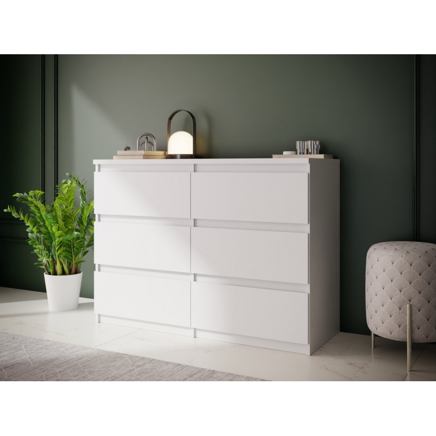 Cassettiera MAO bianca